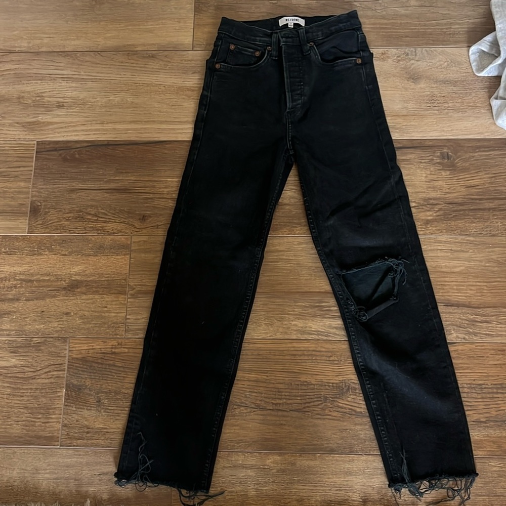 RE/DONE size 23 stove pipe jeans